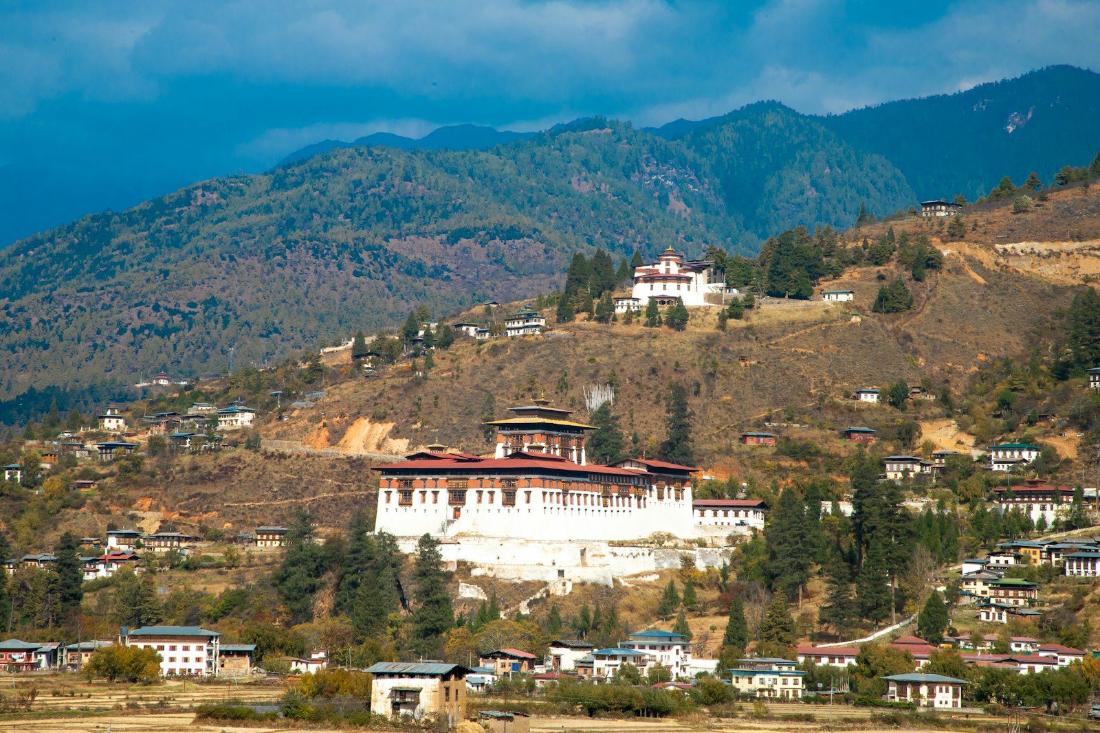 Rinpung Dzong above Paro