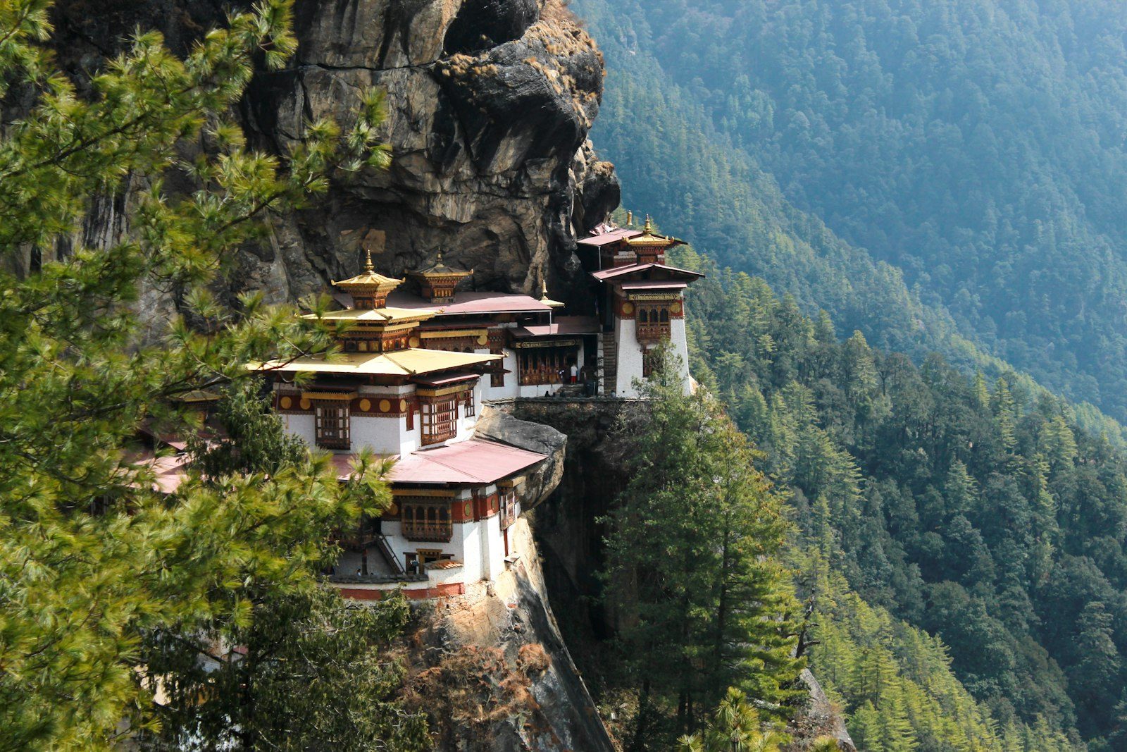Tiger's Nest monastery above the Paro valley